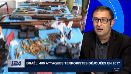 Israël : 400 attaques terroristes déjouées en 2017