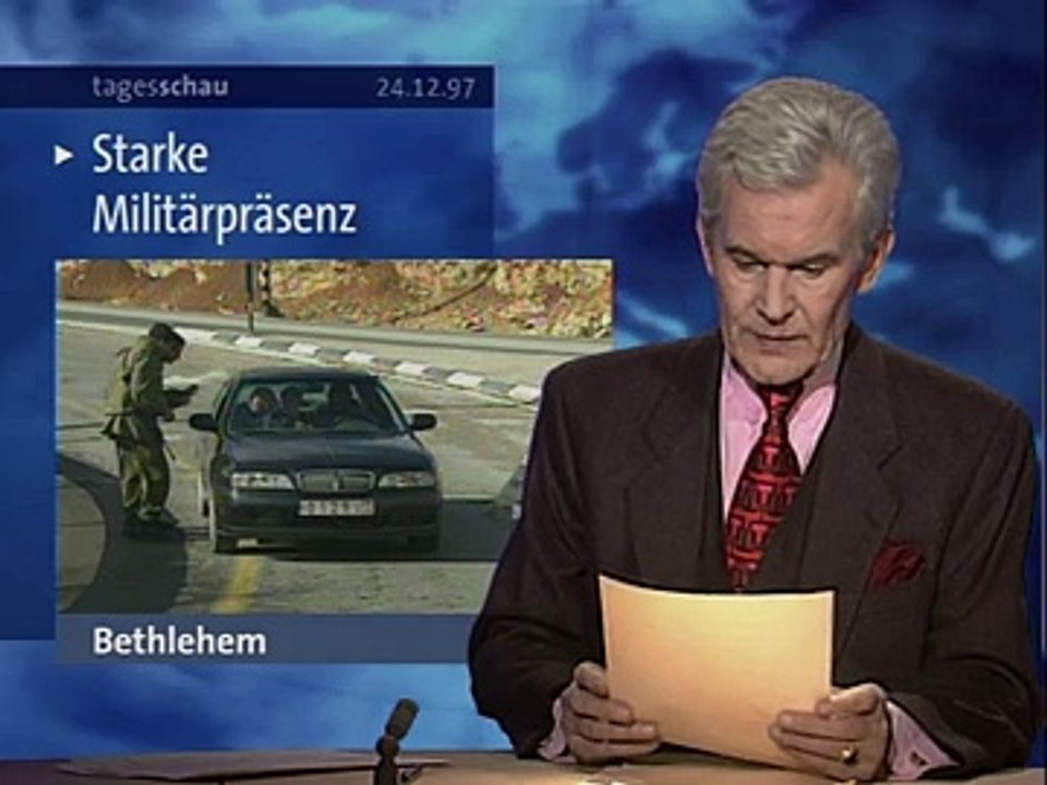 Tagesschau | 24. Dezember 1997 20:00 Uhr (mit Wilhelm Wieben) | Das Erste
