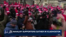 i24NEWS DESK | Navalny supporters gather in Vladivostok | Sunday, December 24th 2017