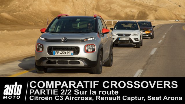Citroën C3 Aircross, Seat Arona, Renault Captur : Comparatif (Partie 2/2) Sur la route