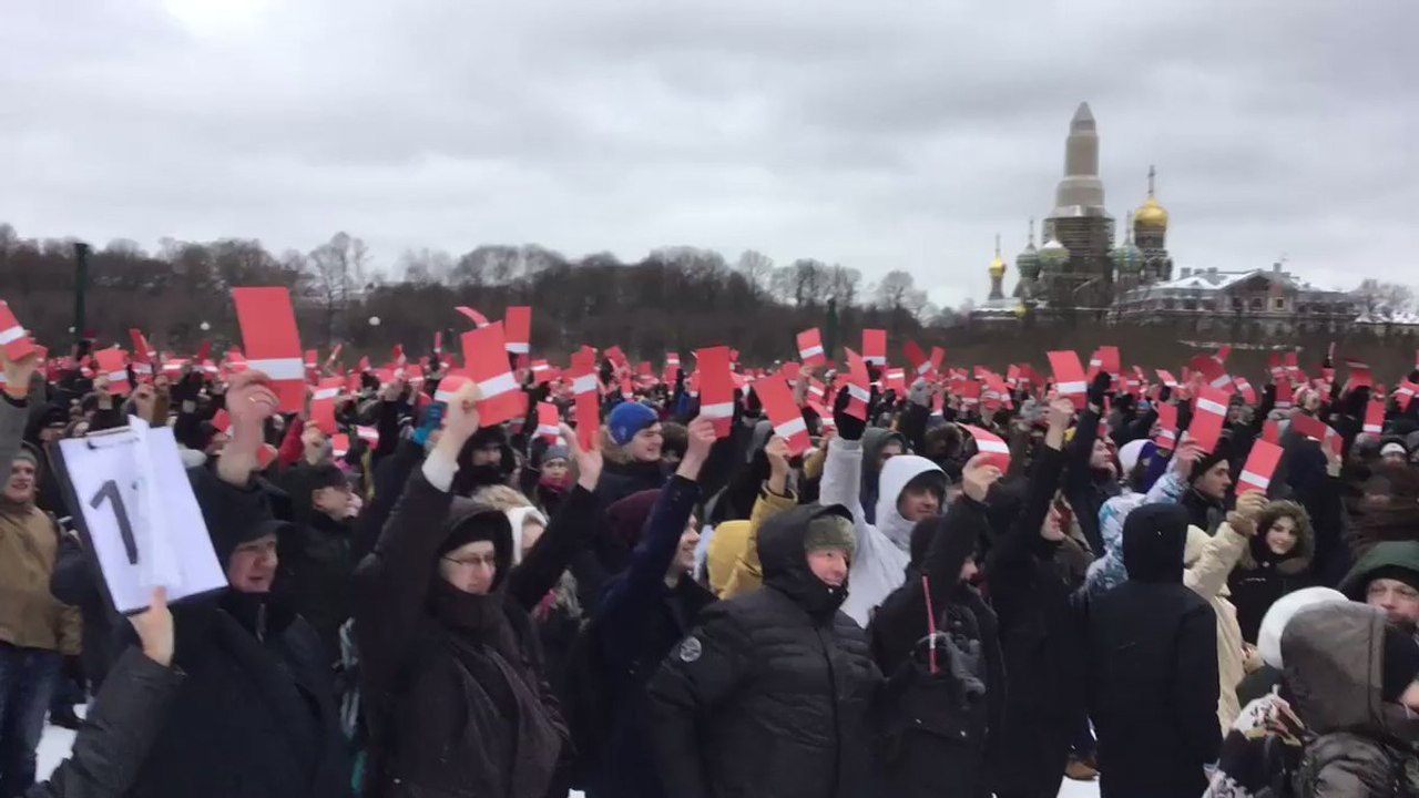 Pro-Navalny Nomination Rallies Held Across Russia