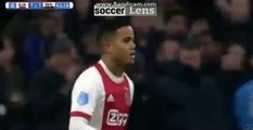Amazing Goal Justin Kluivert HD - Ajax 1-1 Willem II 24.12.2017
