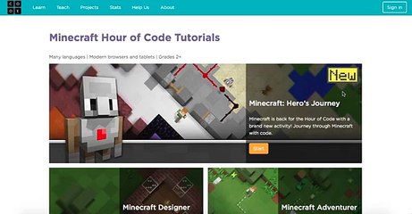 Learning to code with Minecraft | One hour of code