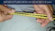 Longest hair on a teenager! - Guinness World Records