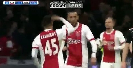 Amazing Goal Justin Kluivert HD - Ajax 1-1 Willem II 24.12.2017