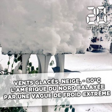 Vents glacés, neige, -50°C, état d'urgence... L'Amérique du Nord balayée par une vague de froid extrême