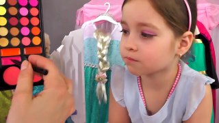 Learn Colors for Children with Frozen Elsa Anna Magic T
