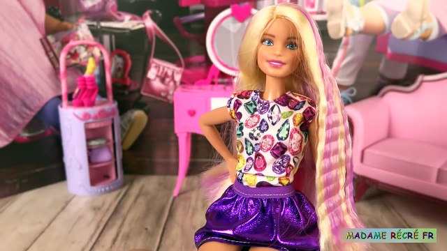 Poupée Barbie Coiffure Boucles et Couleurs | DYI Crimp & Curl - video  Dailymotion