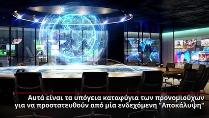 Τα καταφύγια των πλουσίων για το τέλος του κόσμου!!!!