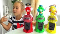 Learn colors with Baby Songs Bad Kid Steals Candy M&M's IRL Johny Johny Ye
