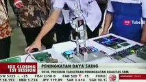 Presiden Joko Widodo Targetkan Program Peningkatan Kualitas SDM di Tahun 2018