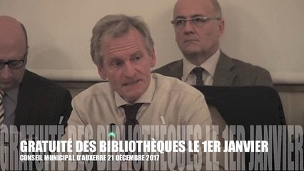 Les blibliothèques et médiathèques d'Auxerre sont désormais en accès gratuit