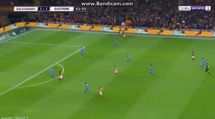Y.Oztekin Goal Galatasaray 2 - 1 Goztepe 24.12.2017 HD
