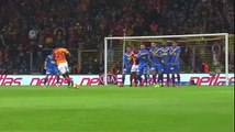 Maicon Goal HD - Galatasaray 3-1 Goztepe 24.12.2017