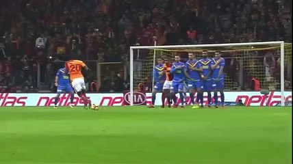 Maicon Goal HD - Galatasaray 3-1 Goztepe 24.12.2017