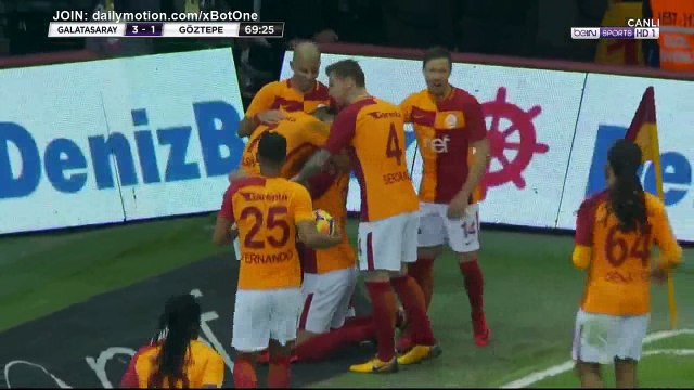 Maicon Goal HD - Galatasaray 3 - 1 Goztepe - 24.12.2017 (Full Replay)