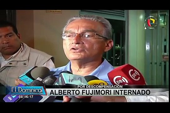 Alberto Fujimori permanece en cuidados intensivos
