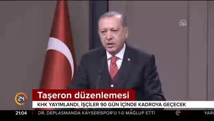 Taşeron düzenlemesi