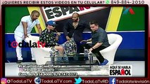 El Poeta Callejero improvisando en Aquí Se Habla Español-Video