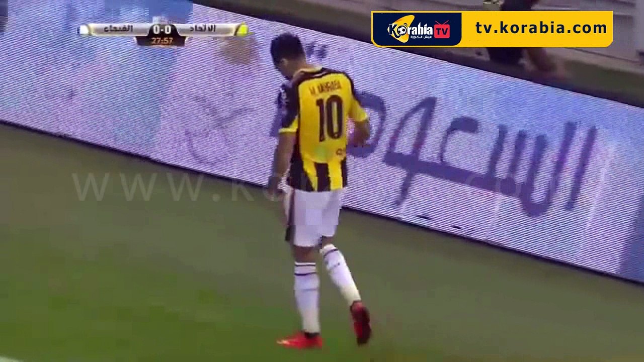 محمود كهربا يهدر فرصة سهلة بطريقه غريبة في هزيمة التعاون امام الفيحاء