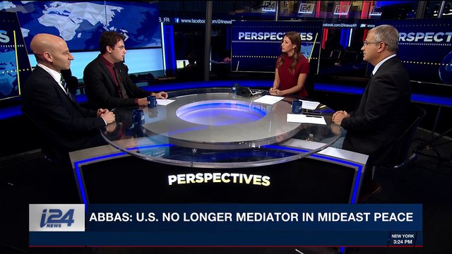 PERSPECTIVES | Abbas: U.S. no longer mediator in Mideast peace | Sunday, December 24th 2017