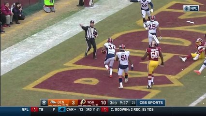 Will Parks comes up with HUGE end zone interception of Kirk Cousins