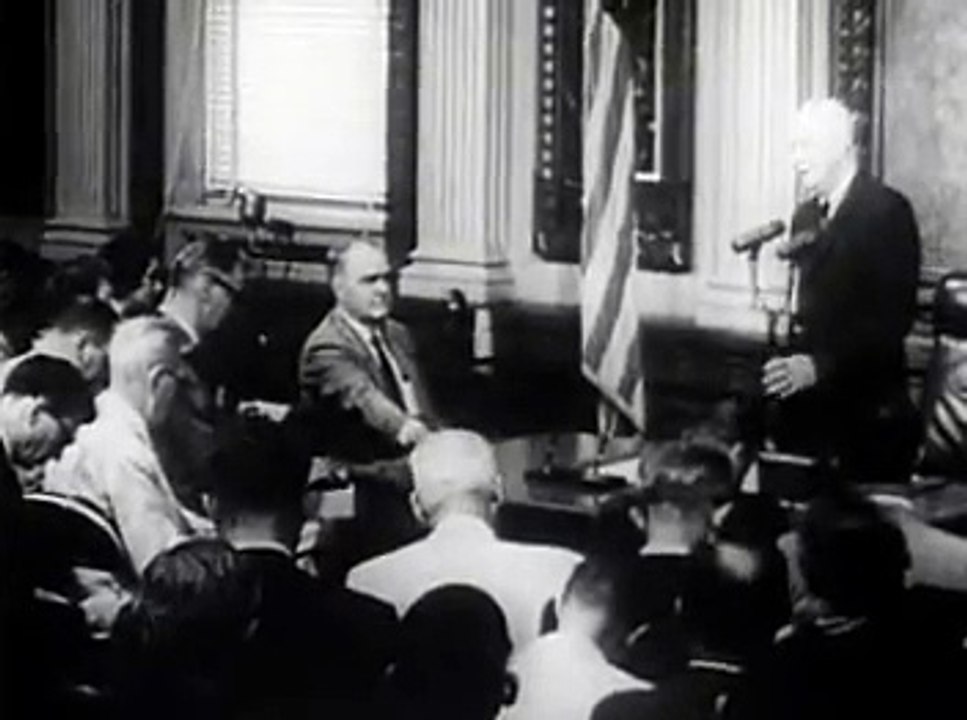 1960 U.S. Presidential Election Ad - Dwight Eisenhower knocks V.P. Richard Nixon
