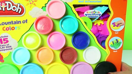 Download Video: Plastilina Play Doh Montaña de Colores-Play Doh Mountain of Colors|Mundo de Juguetes