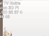 Anaelle Pandamoto Support Mural TV Noire de télévision 3D Plasma LED LCD 32 37 40 42 46 48