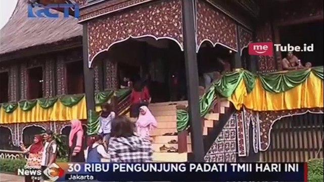 Libur Panjang, Ribuan Pengunjung Padati TMII