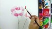 [LVL4] How to Paint Flowers in Watercolor - 수채화 그리기-LZQAzWmvc9o