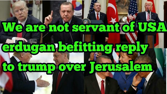 Turkish president Recep Tayyip Erdoğan give befitting reply to donald trump threat to muslim countries on christmas day