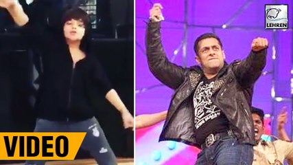 Salman Khan's Onscreen SON Dancing On Chalti Hai Kya 9 Se 12