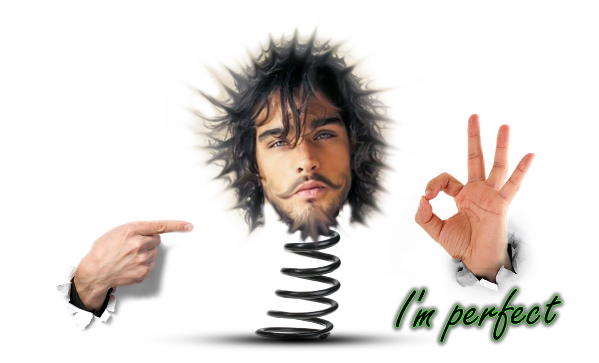 I'm Perfect Cartoon Image Manipulation in Adobe Photoshop CC
