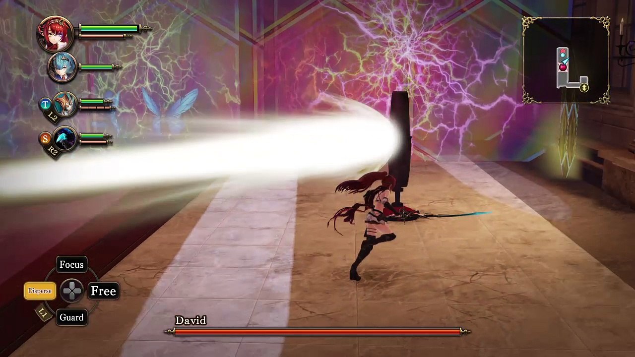 Nights of Azure 2:Bride of the New Moon David Gets Dunked On