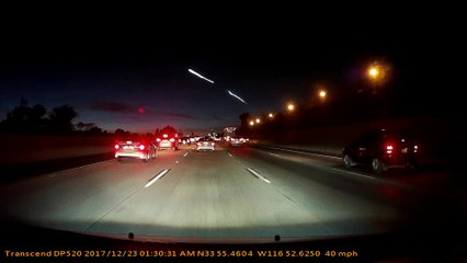 Corolla Gets Rear Ended Hard While Drivers Watch SpaceX Rocket Launch