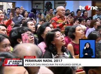 Kapolri dan Panglima TNI Awasi Pengamanan Misa Natal