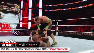 FULL MATCH - Randy Orton vs. John Cena - WWE World Heavyweight Title Match- Royal Rumble 2014
