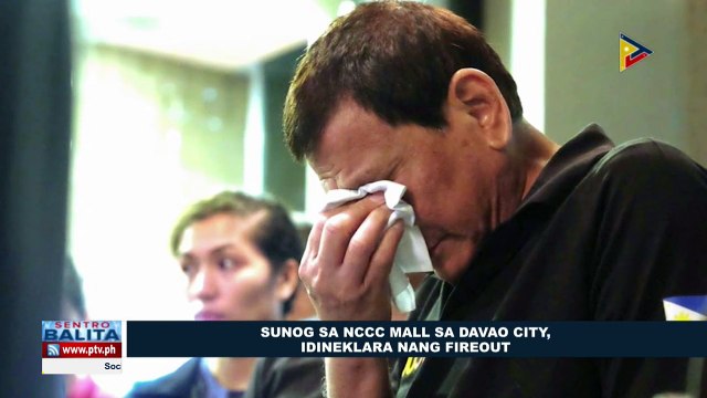 Sunog sa NCCC Mall sa Davao City, idineklara nang fireout