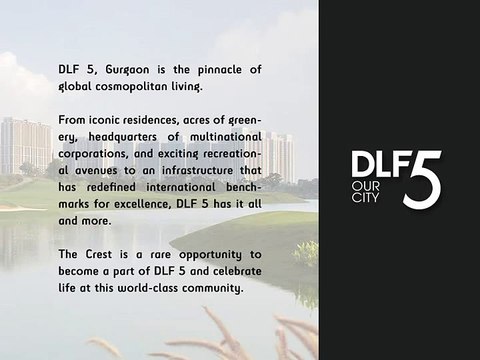 DLF The Crest Golf Course Road Sector 54 Gurgaon