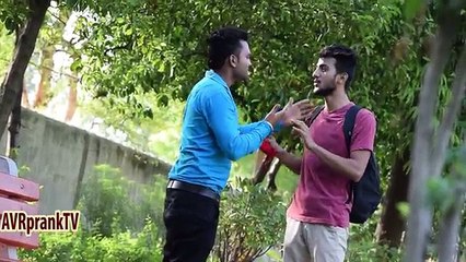 Pulling Bra From Hair Prank _ AVRprankTV _ Pranks in India
