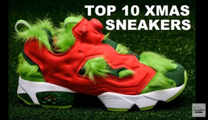 TOP 10 CHRISTMAS INSPIRED SNEAKERS EVER