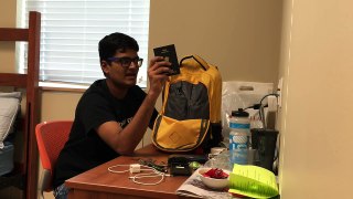Whats in a US University Students backpack