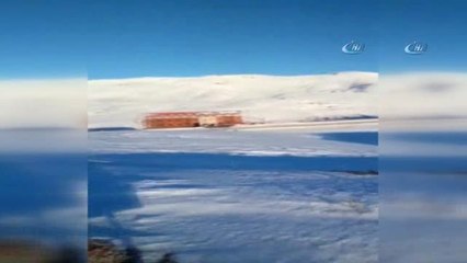 Erciyes'de Atlı Kızak Keyfi İlgi Görüyor