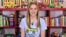 Learning Street Vehicles Chart for Kids - Learn with Fire Trucks, School Buses & Garbage Trucks