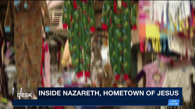i24NEWS DESK | Routes uncovered: Nazareth | Monday, December 25th 2017