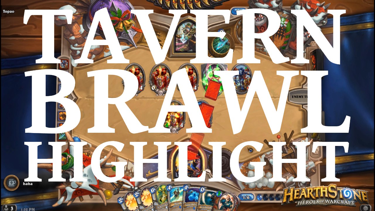 Hearthstone Tavern Brawl, a highlight Episode 79 : Wacky Waxy Winter's Veil