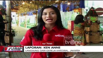 Perayaan Misa Natal di Gereja Katedral