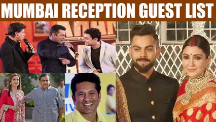 Virat - Anushka Mumbai Reception Guest List: Salman से लेकर Ambani तक सब होंगे शामिल |वनइंडिया हिंदी