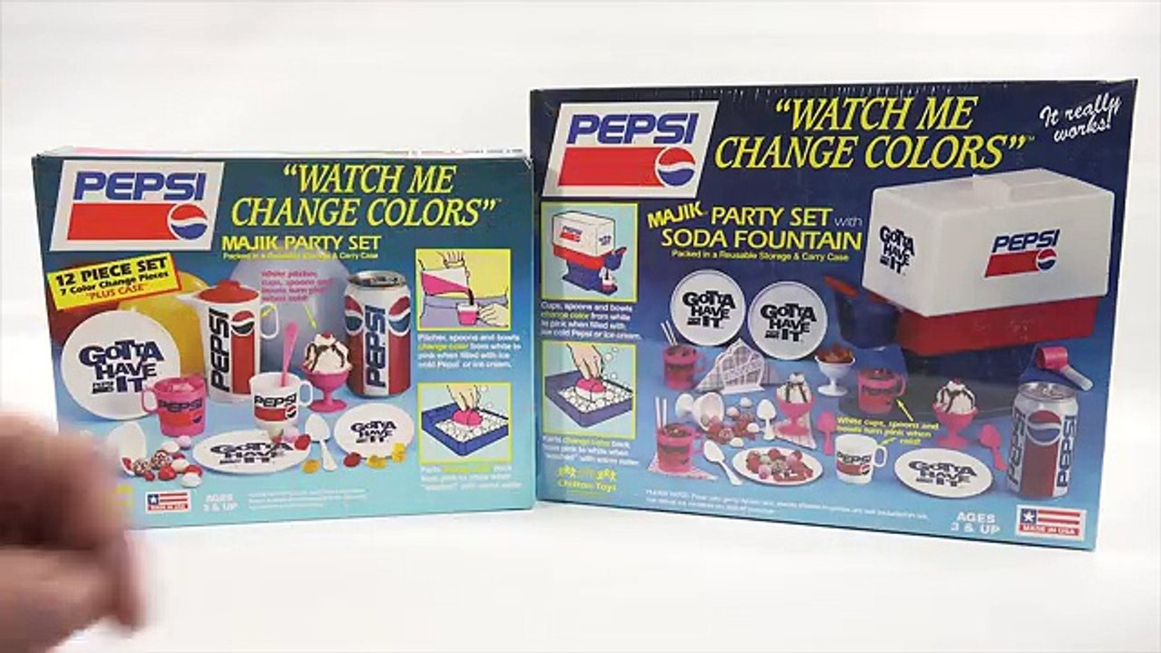 Pepsi Cola Majik Soda Fountain Dispenser Kids P...